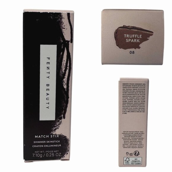 Fenty Beauty Match Stix Truffle Spark Shimmer Skinstick 0.25oz NIB Radiant Glow - Picture 1 of 8